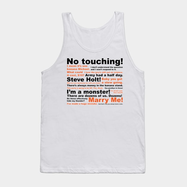 Arrested Quotes Tank Top by nickbeta